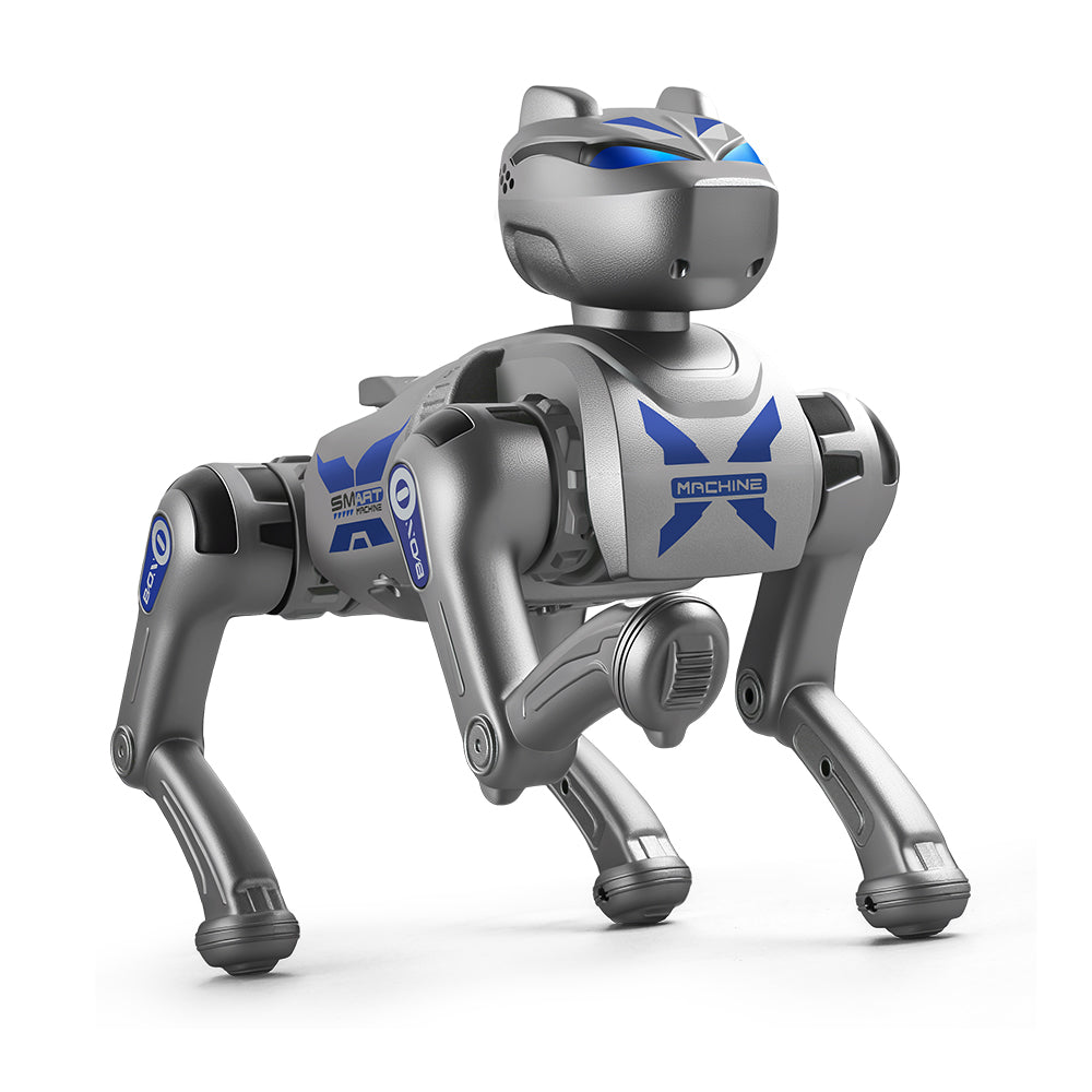 G1001 AI Smart Robot Dog Remote Control Walking Voice Touch Interaction Kids Companion Interactive Toy Learning Support Age 7-14