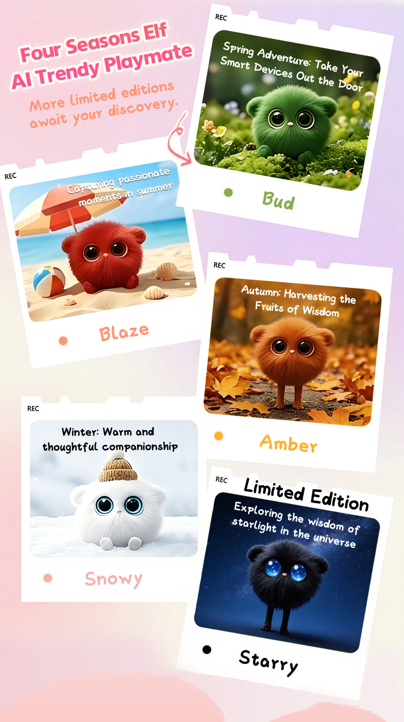 AI Plush Toy 02 AI Smart Plush Toy for Kids ChatGPT AI Companion Robot 69 Languages Voice Interaction Storytelling Learning Assistant Emotional Support Toy Birthday Gift
