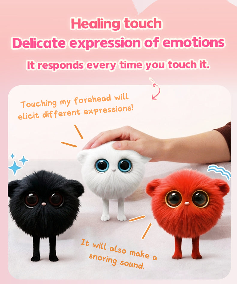 AI Plush Toy 02 AI Smart Plush Toy for Kids ChatGPT AI Companion Robot 69 Languages Voice Interaction Storytelling Learning Assistant Emotional Support Toy Birthday Gift