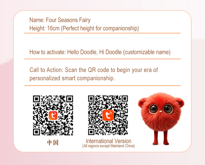 AI Plush Toy 02 AI Smart Plush Toy for Kids ChatGPT AI Companion Robot 69 Languages Voice Interaction Storytelling Learning Assistant Emotional Support Toy Birthday Gift
