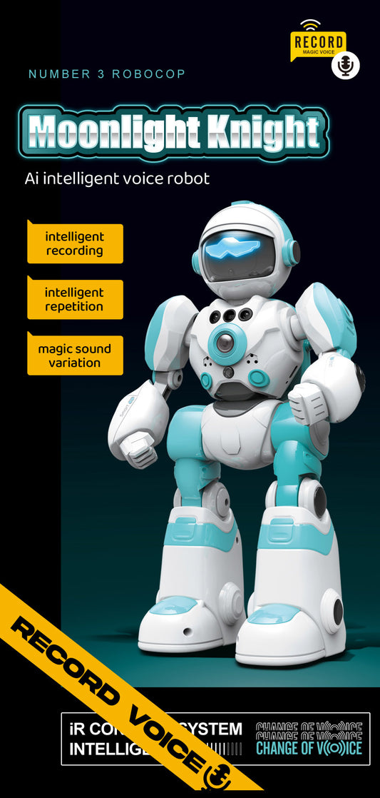 BG1538 Smart Voice Robot Recording Playback Voice Changing Gesture Sensing 2.4G Remote Age 3+