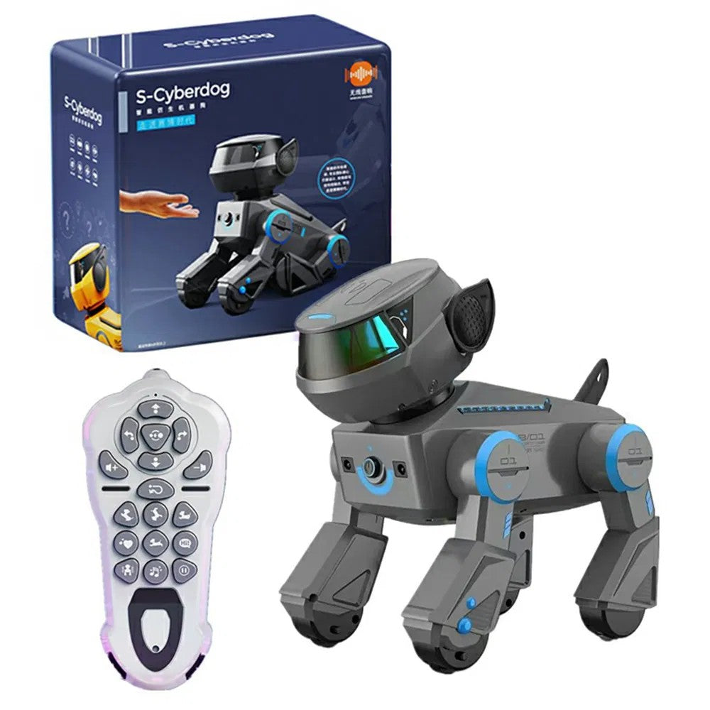 BG1544 Robot Dog Toy BT Connected Stunt Music Dancing Electronic Pet Model Toy  ,No artificial intelligence model