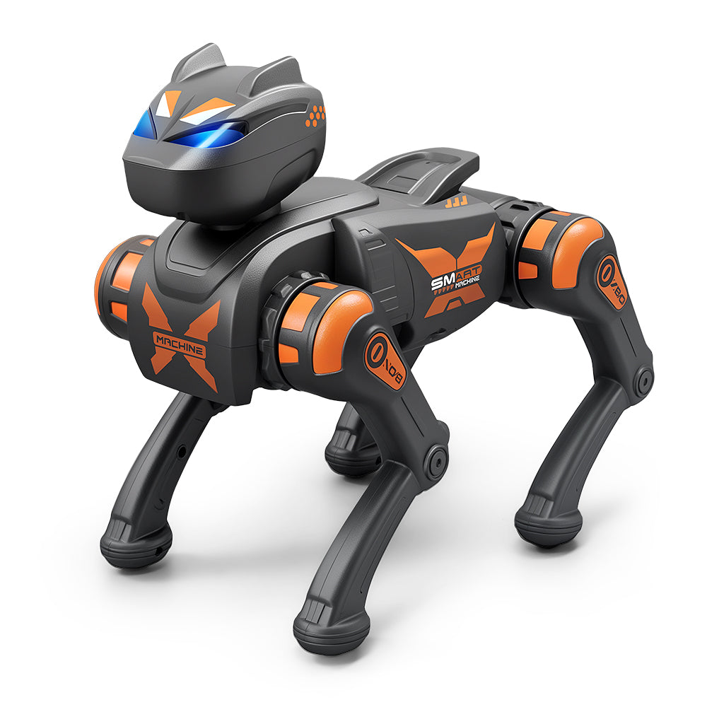 G1001 AI Smart Robot Dog Remote Control Walking Voice Touch Interaction Kids Companion Interactive Toy Learning Support Age 7-14