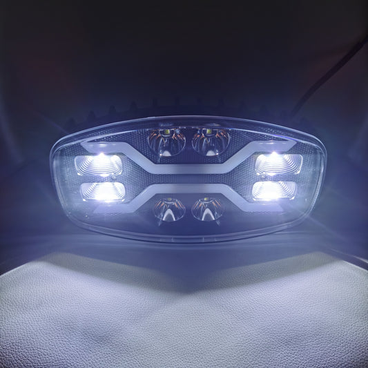 W176 9 Inch Truck LED Light 45-75W 9-30V 3000K-6500K Cree 3535 Aviation Aluminum