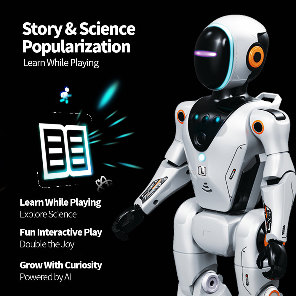BG1549 Space Metaverse Warrior Robot Voice Dialogue Recording Programming 2.4G Remote Approx 60min Runtime