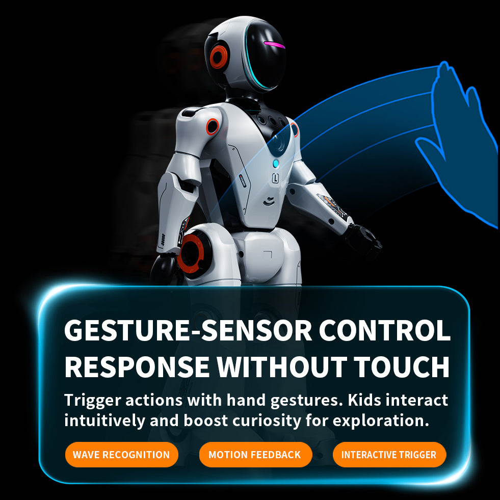 BG1549 Space Metaverse Warrior Robot Voice Dialogue Recording Programming 2.4G Remote Approx 60min Runtime
