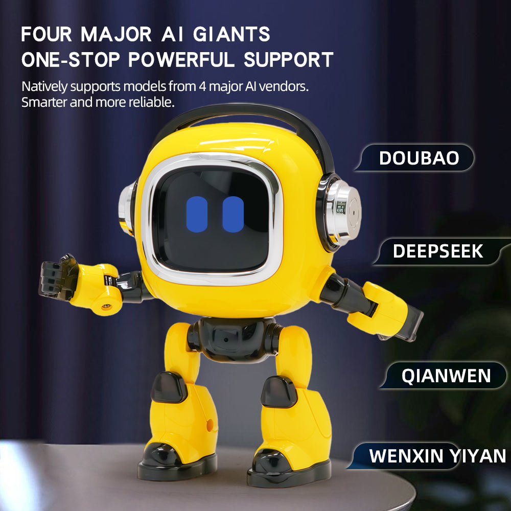 AI04 DOBI Intelligent Dialogue Robot Large Model Voice Interaction Science Education Learning Support Kids Companion Home Decor Interactive Toy