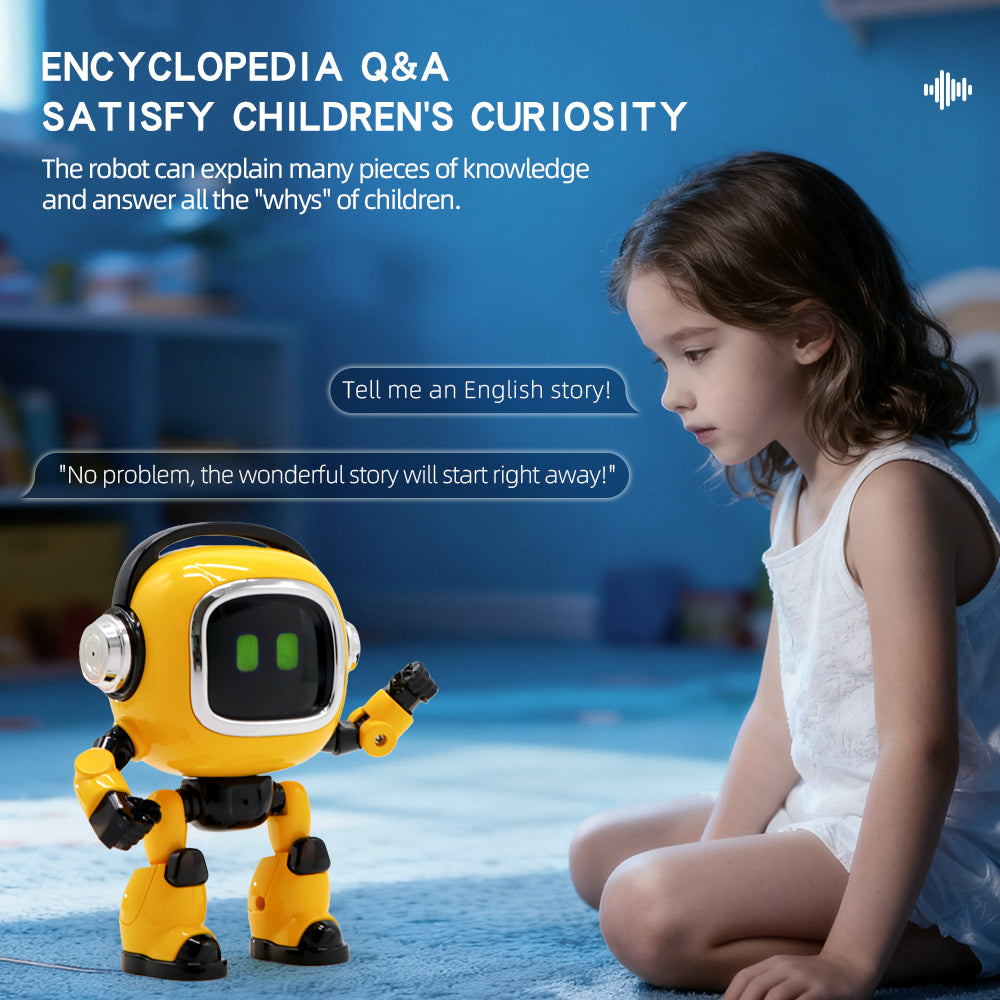 AI04 DOBI Intelligent Dialogue Robot Large Model Voice Interaction Science Education Learning Support Kids Companion Home Decor Interactive Toy