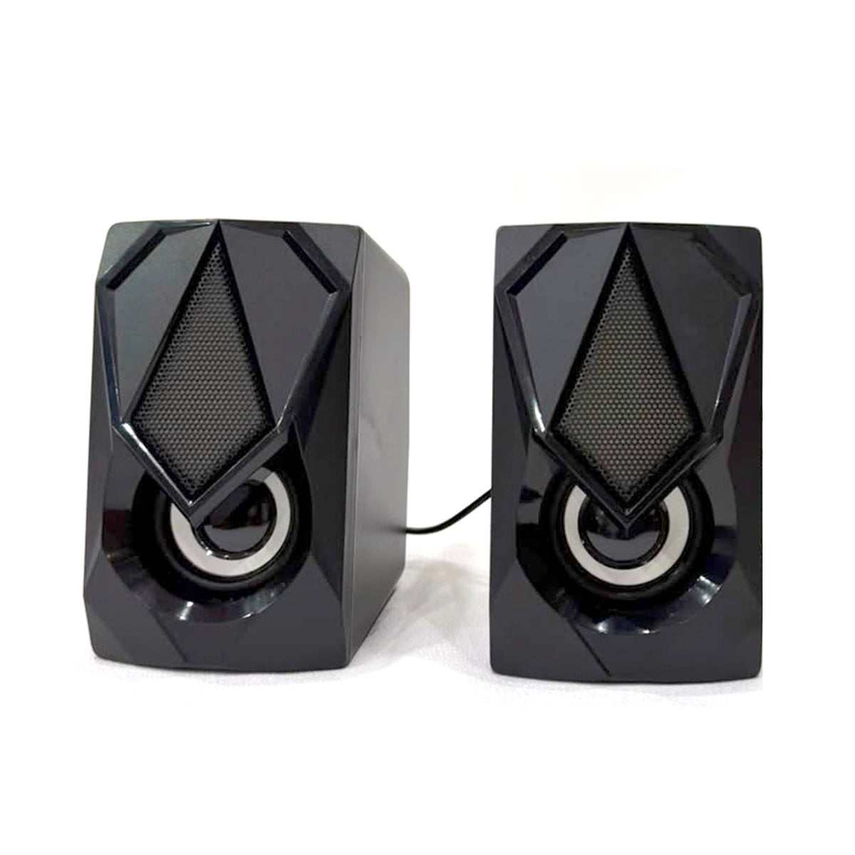 سماعة سطح المكتب N-19 MINI 2.0 USB ثنائية السماعات بإضاءة RGB وسماعات كمبيوتر متعددة الوسائط
