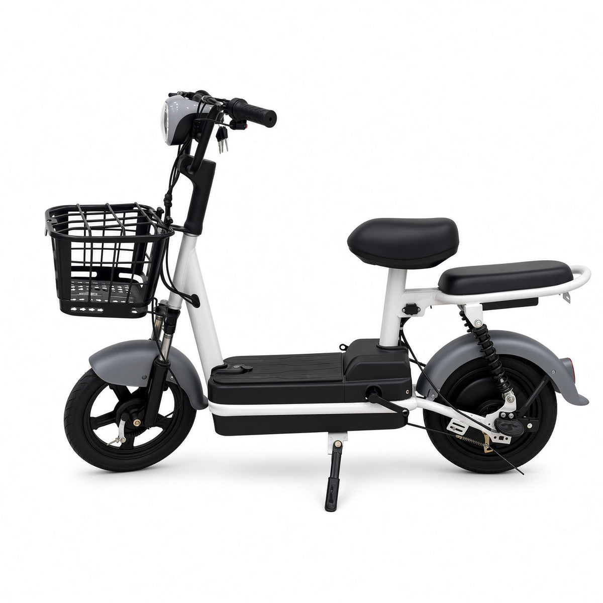 W4 14 Inch Electric Bicycle, Max Speed 25km/h, 350W, 48V Battery