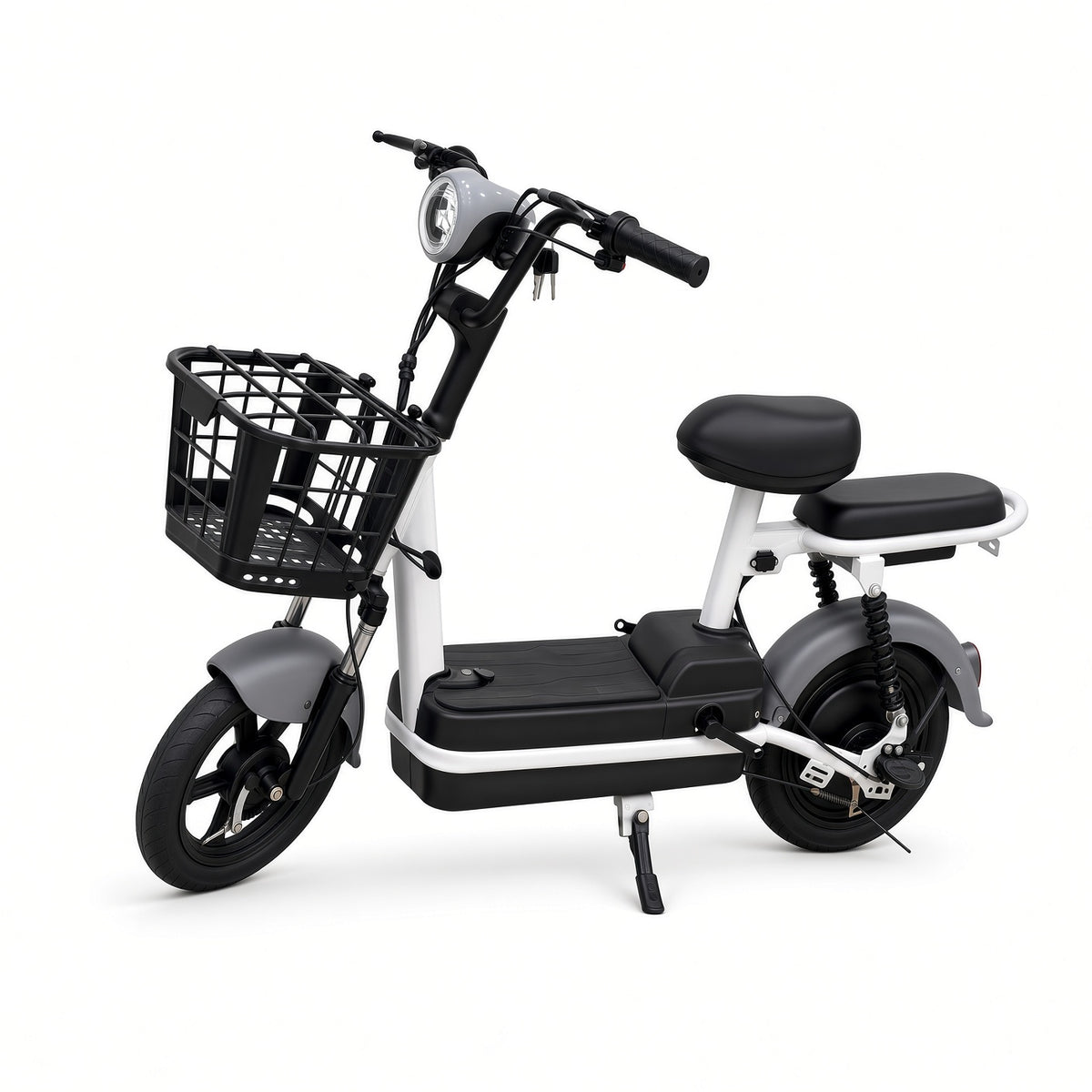 W4 14 Inch Electric Bicycle, Max Speed 25km/h, 350W, 48V Battery