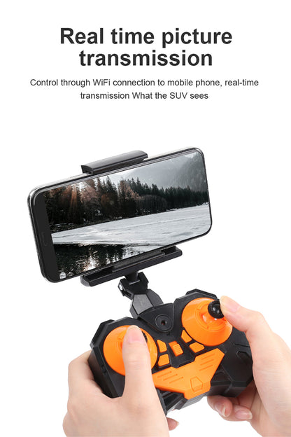YT6602 Remote Control WIFI Camera Climbing Car 2.4G HD Camera APP Video Transmission Gesture Photo Off-Road Tires Kids Interactive Toy