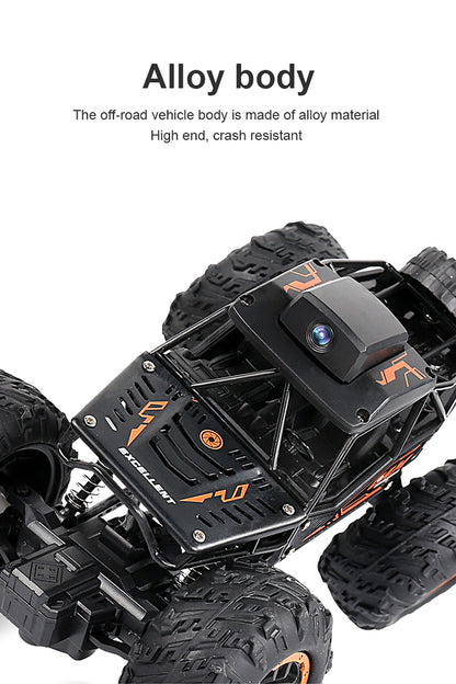 YT6602 Remote Control WIFI Camera Climbing Car 2.4G HD Camera APP Video Transmission Gesture Photo Off-Road Tires Kids Interactive Toy