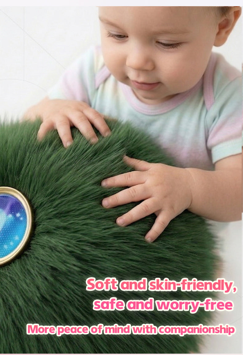 AI Plush Toy 02 AI Smart Plush Toy for Kids ChatGPT AI Companion Robot 69 Languages Voice Interaction Storytelling Learning Assistant Emotional Support Toy Birthday Gift