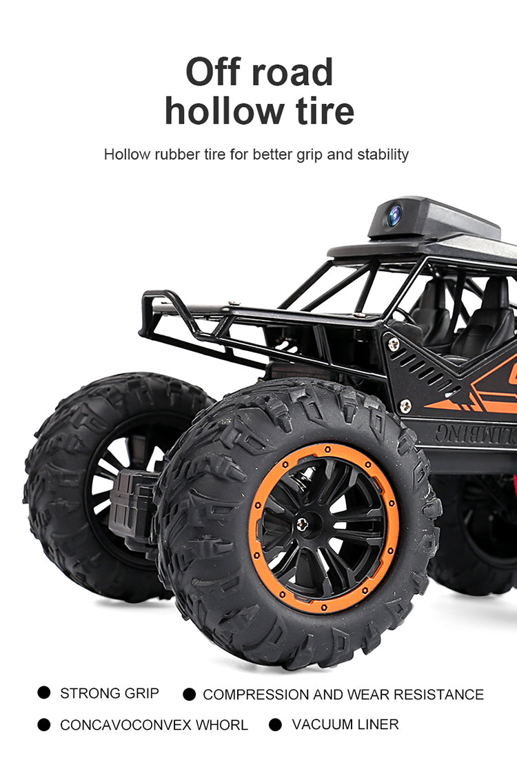 YT6602 Remote Control WIFI Camera Climbing Car 2.4G HD Camera APP Video Transmission Gesture Photo Off-Road Tires Kids Interactive Toy