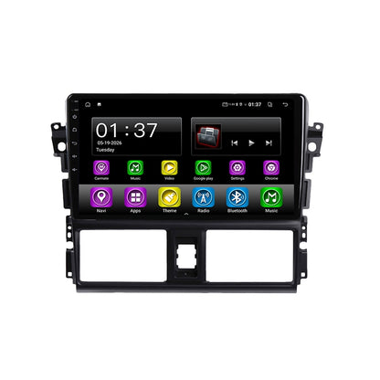 Android Car Navigation System for Toyota Vios 2014-2016 with Touch Screen, GPS, Bluetooth, WiFi, Apple CarPlay, Android Auto, Rear Camera Support, Smart Multimedia Player