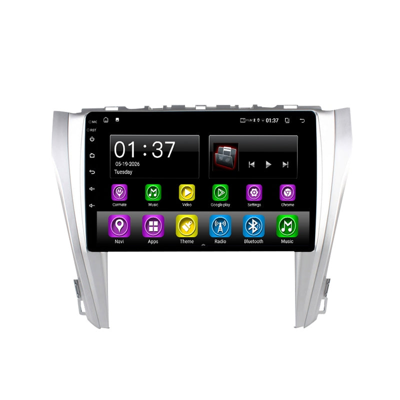 Smart Android Car Stereo System for Toyota Camry 2015-2016 with GPS Navigation, Bluetooth 5.0, Dual WiFi, Wireless CarPlay, Android Auto, 4K Video, Rear Camera Support