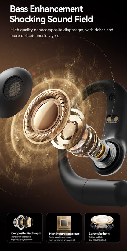 M127 AI Smart Translation Earbuds with Bluetooth 5.4 Real-time Translation 15M Range 138+ Languages Supported