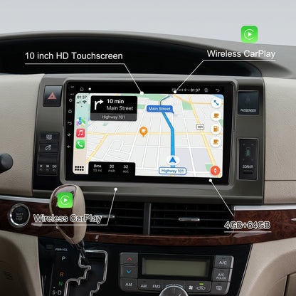 Android 15 Carplay 10 بوصة راديو سيارة لتويوتا لاند كروزر برادو 150 2014 - 2017 نظام ملاحة GPS مشغل وسائط متعددة ستريو DSP RDS WIFI