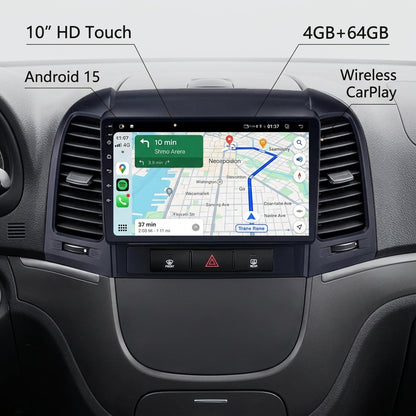 Android 15 Carplay 10 بوصة راديو سيارة لتويوتا لاند كروزر برادو 150 2014 - 2017 نظام ملاحة GPS مشغل وسائط متعددة ستريو DSP RDS WIFI
