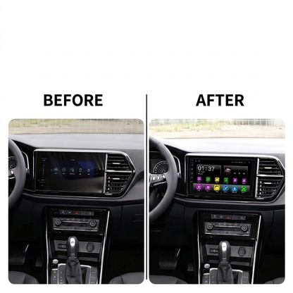 Smart Android Car Navigation for Volkswagen Jetta VS5 2020 with Touch Screen, GPS, Bluetooth, WiFi, Apple CarPlay, Android Auto, Rear Camera Support, Smart Multimedia Player