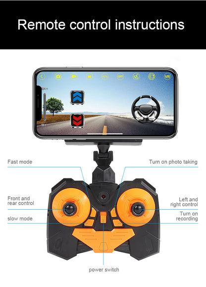 YT6602 Remote Control WIFI Camera Climbing Car 2.4G HD Camera APP Video Transmission Gesture Photo Off-Road Tires Kids Interactive Toy