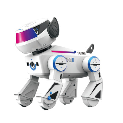 BG1546A AI Large Model Stunt Robot Dog Voice Interaction Programmable Handstand Backflip Push-ups Age 6+