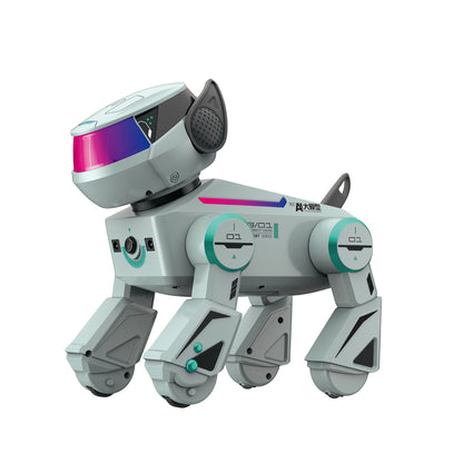 BG1546A AI Large Model Stunt Robot Dog Voice Interaction Programmable Handstand Backflip Push-ups Age 6+