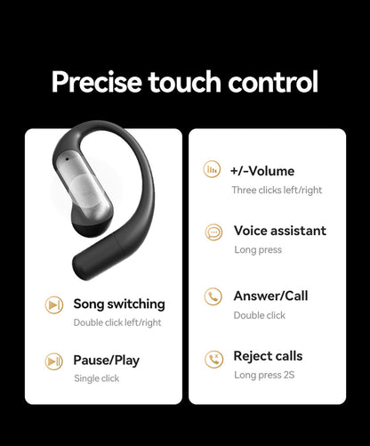 M127 AI Smart Translation Earbuds with Bluetooth 5.4 Real-time Translation 15M Range 138+ Languages Supported