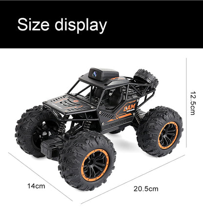 YT6602 Remote Control WIFI Camera Climbing Car 2.4G HD Camera APP Video Transmission Gesture Photo Off-Road Tires Kids Interactive Toy