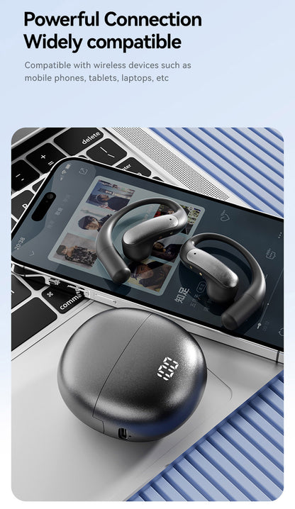 M118 AI Translator Earbuds, Simultaneous Interpretation, Instant Multi-Countries Translation, Bluetooth Wireless