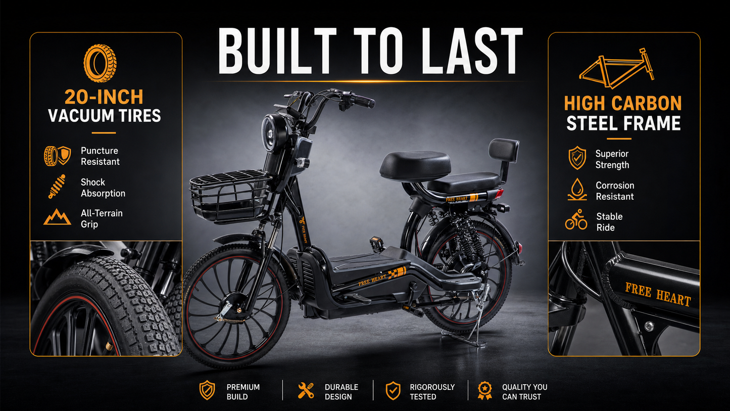 W11 20 Inch Fat Tire Electric Bicycle, Max Speed 25km/h, 500W, 20Ah