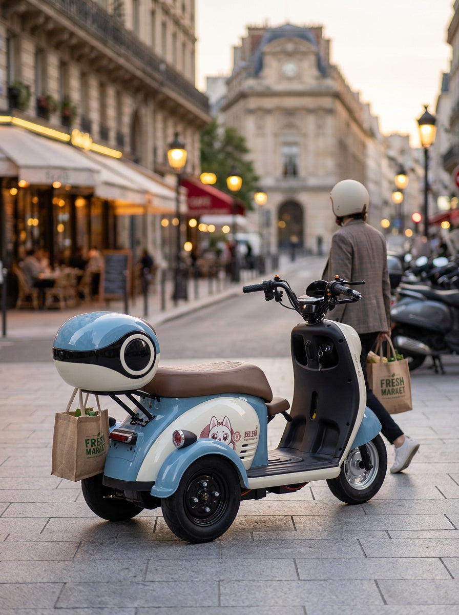 X3A Electric City Bicycle, Max Speed 25km/h, 600W, 48V20Ah Battery