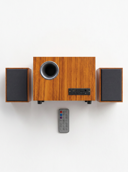 USB FT-3903 Multimedia Speaker 5W+3W×2 RMS Portable PC Desktop Speaker High Fidelity USB Powered