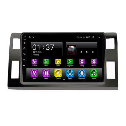 Android 15 Carplay 10 بوصة راديو سيارة لتويوتا لاند كروزر برادو 150 2014 - 2017 نظام ملاحة GPS مشغل وسائط متعددة ستريو DSP RDS WIFI