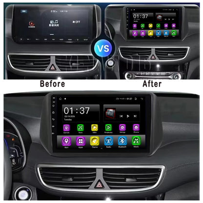 Android 15 Carplay 10 بوصة راديو سيارة لتويوتا لاند كروزر برادو 150 2014 - 2017 نظام ملاحة GPS مشغل وسائط متعددة ستريو DSP RDS WIFI