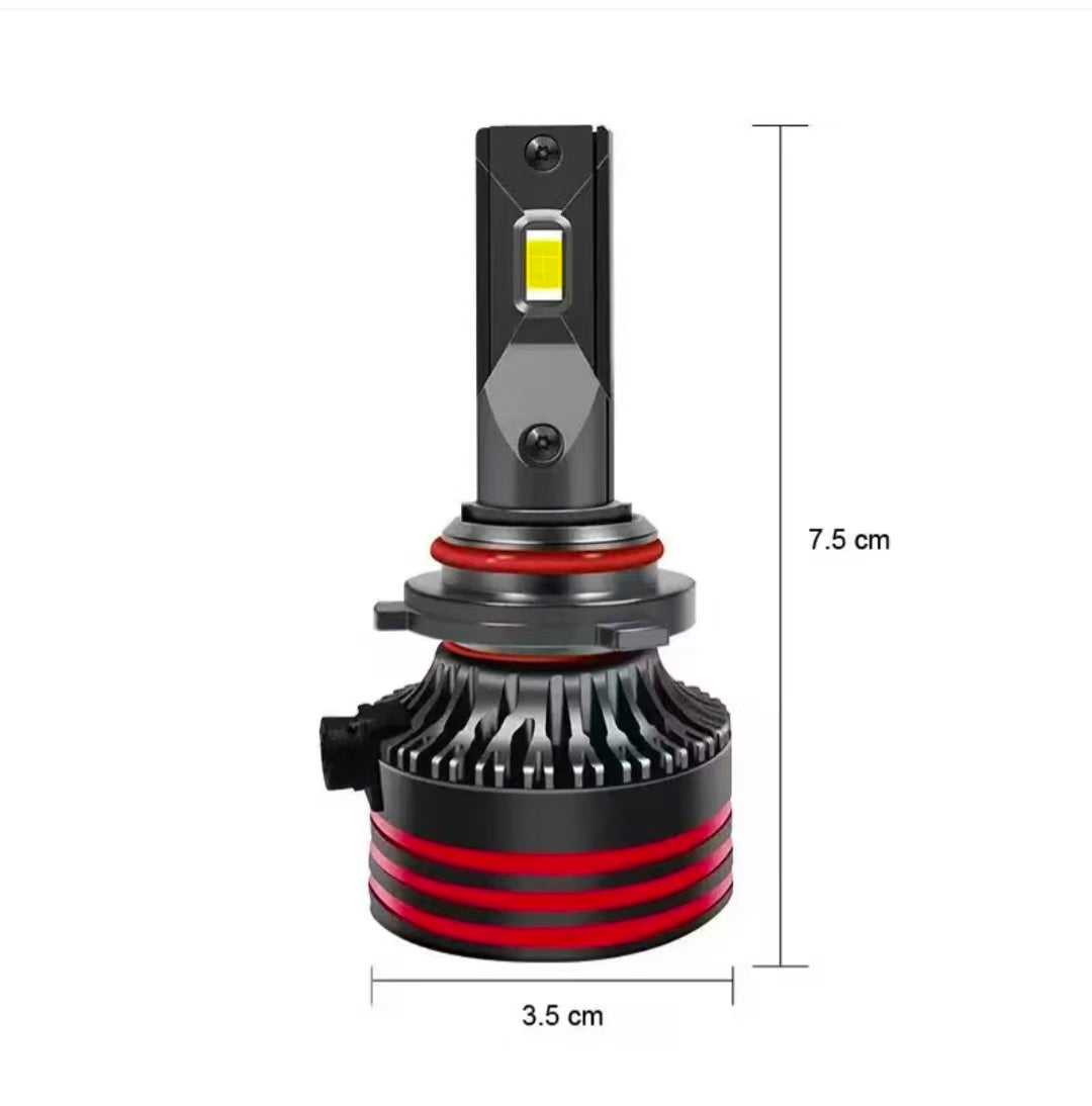 Y8 PRO-H1-6500K H1 H7 H11 LED Car Headlight Bulb 6500K White Light 50-65W High Brightness Aviation Aluminum Cooling Long Lifespan