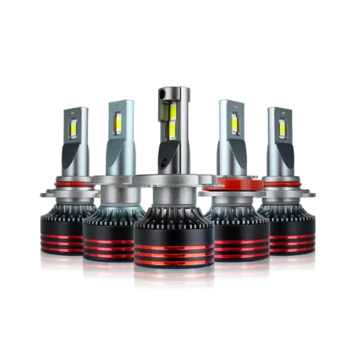 Y8 PRO-H1-6500K H1 H7 H11 LED Car Headlight Bulb 6500K White Light 50-65W High Brightness Aviation Aluminum Cooling Long Lifespan