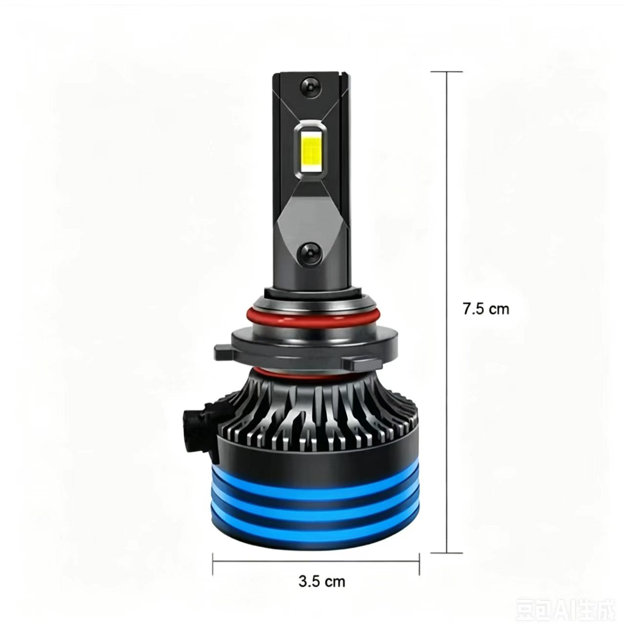 Y8 PRO-H1-6500K H1 H7 H11 LED Car Headlight Bulb 6500K White Light 50-65W High Brightness Aviation Aluminum Cooling Long Lifespan
