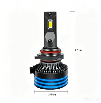 Y8 PRO-H1-6500K H1 H7 H11 LED Car Headlight Bulb 6500K White Light 50-65W High Brightness Aviation Aluminum Cooling Long Lifespan