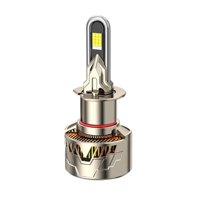 Y2-130W-H1-6500K LED Car Bulb 130W High Brightness Light 6500K White Beam IP68 Waterproof Automotive Headlight Upgrade