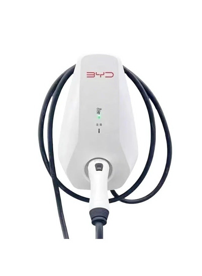 BYD 7KW EV AC Charger 220V Wall Mounted Home Charging Station New Energy Vehicle Charger IP54 Waterproof Design BYD Compatible Charger