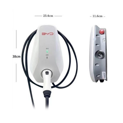 BYD 7KW EV AC Charger 220V Wall Mounted Home Charging Station New Energy Vehicle Charger IP54 Waterproof Design BYD Compatible Charger