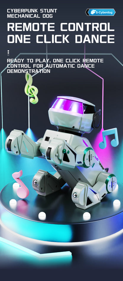 BG1546A AI Large Model Stunt Robot Dog Voice Interaction Programmable Handstand Backflip Push-ups Age 6+