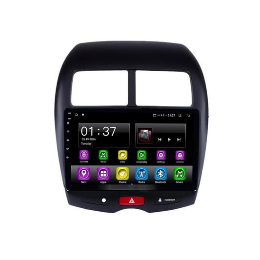 Android Car Navigation System for Mitsubishi  ASX 2013-2018 with Touch Screen, GPS, Bluetooth, WiFi, Apple CarPlay, Android Auto, Rear Camera Support, Smart Multimedia Player