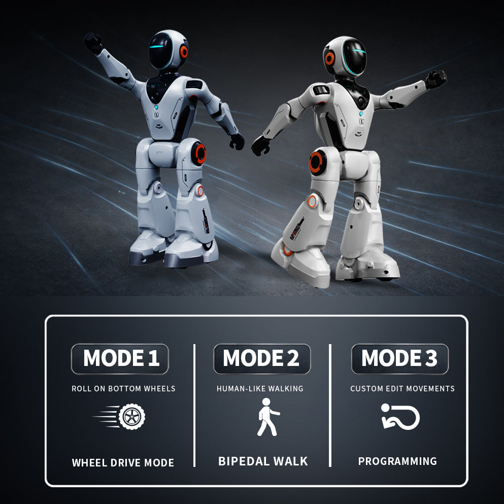 BG1549 Space Metaverse Warrior Robot Voice Dialogue Recording Programming 2.4G Remote Approx 60min Runtime