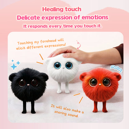 AI Plush Toy 02 AI Smart Plush Toy for Kids ChatGPT AI Companion Robot 69 Languages Voice Interaction Storytelling Learning Assistant Emotional Support Toy Birthday Gift