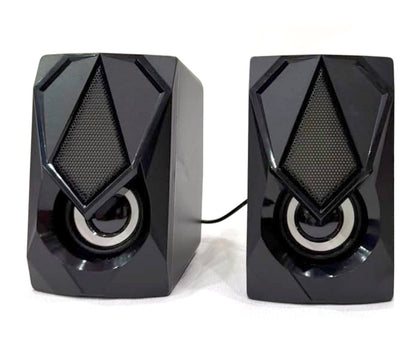 FT-169 MINI 2.0 USB Desktop Speaker Dual Speaker RGB Lighting Multimedia Computer Speaker