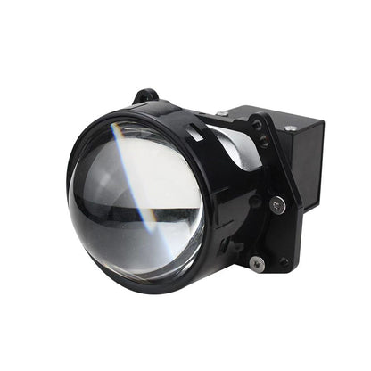 P90 Car LED Projector Lens 65-75W 9-16V 6500K Cool White Aviation Aluminum with Fan