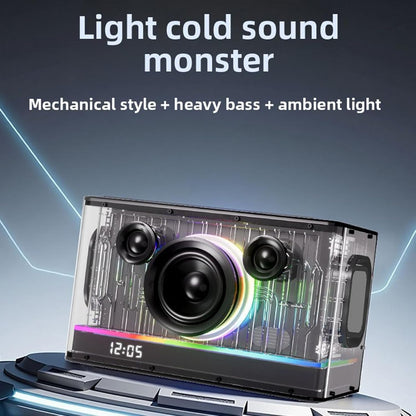 JY-36 Portable Bluetooth Speaker 45W Wireless Audio System with 8000mAh Battery UHF Microphone